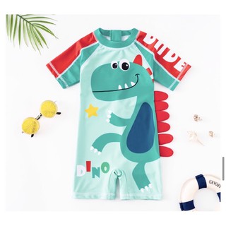 Bộ bơi khủng Long 3D bé trai, Size lớn.