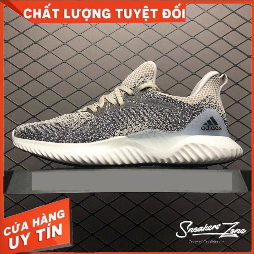 𝐑ẻ 𝐓Ế𝐓 (FREE SHIP + HỘP + QUÀ) Giày thể thao sneaker nam nữ ALPHABOUNCE Beyond 2018 Grey black Xám muối tiêu ^ ; ོ , ! ₂