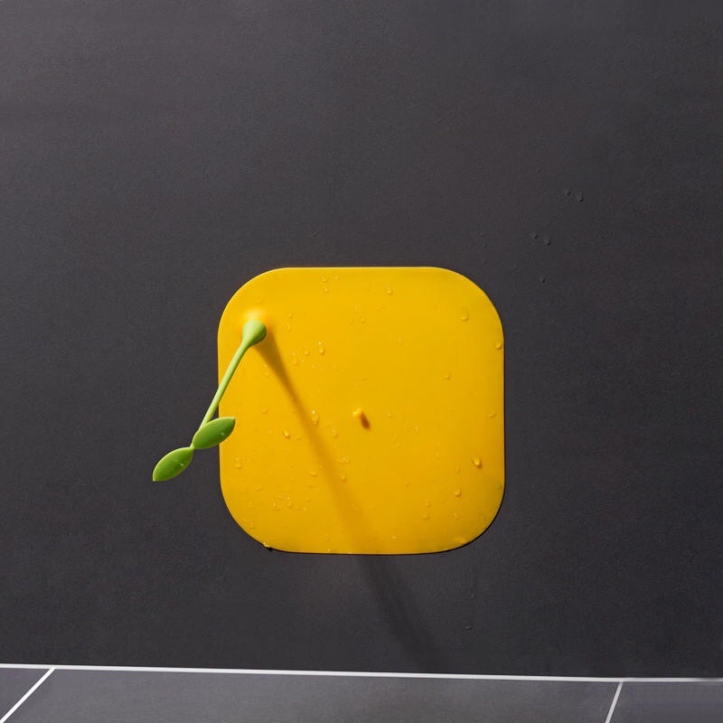 Miếng Silicone khử mùi sàn nắp cống thoát nước khử mùi nhà bếp tròn nút nước nhà vệ sinh. Hình lá mầm