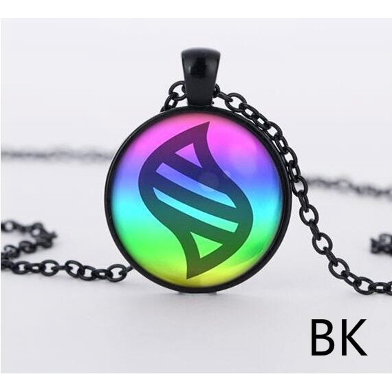 Maelove3 Dây chuyền mặt tròn đính đá Cabochon phong cách Pokemon Go