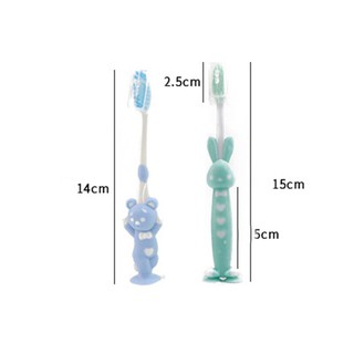 Set 4 bàn chải gấu cho bé yêu