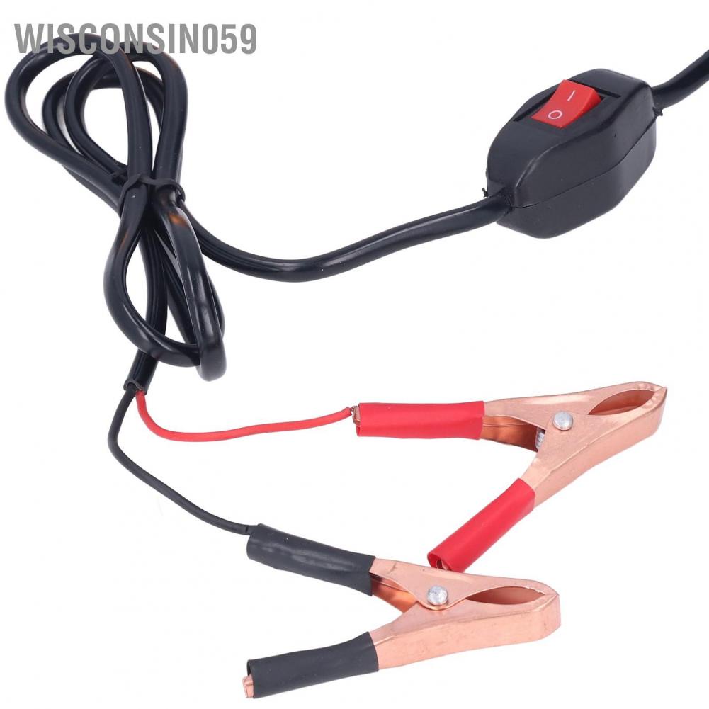 Wisconsin059 Máy bơm dầu Điện di động nhỏ với bộ lọc cho nhiên liệu nước chuyển động cơ diesel DC 12V 38mm