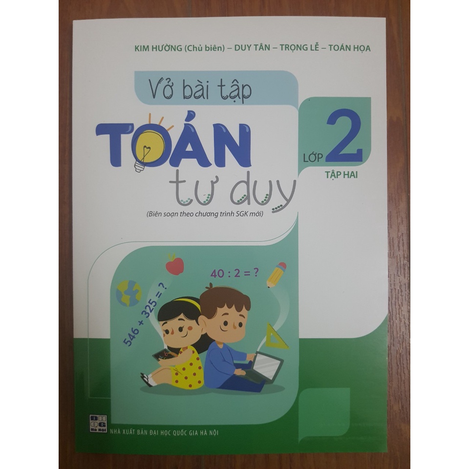 Vở bài tập Toán tư duy lớp 2 tập 2 (Biên soạn theo chương trình SGK mới)