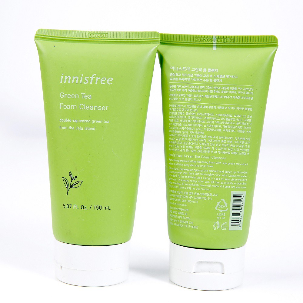 SỮA RỬA MẶT / INNISFREE / Trà Xanh Innisfree Green Tea Cleansing Foam 150ml – Mẫu Mới | BigBuy360 - bigbuy360.vn