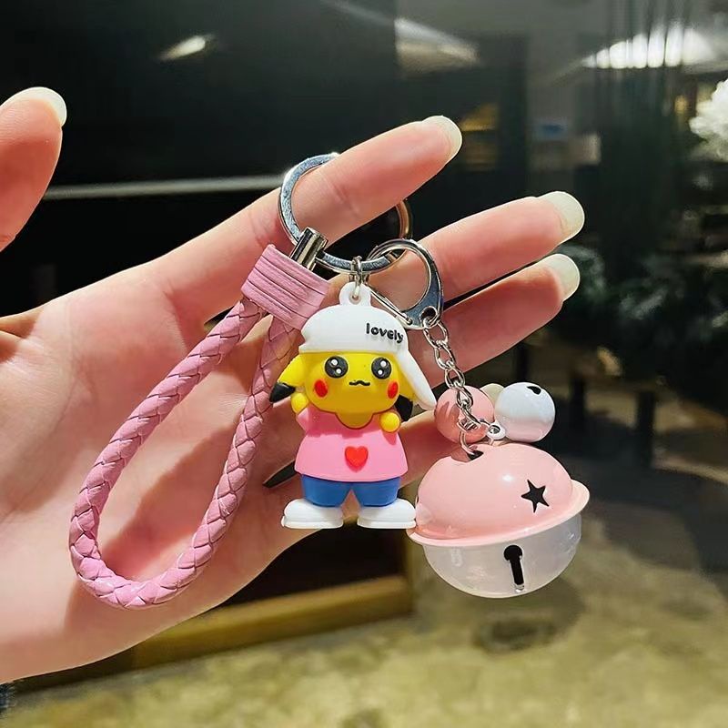 Móc khoá phi hành gia có dây treo Space Travel Móc khoá đôi Pikachu nam nữ