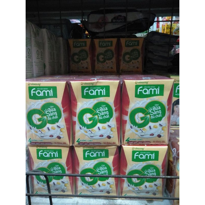 Sữa fami đậu đỏ 6 hộp