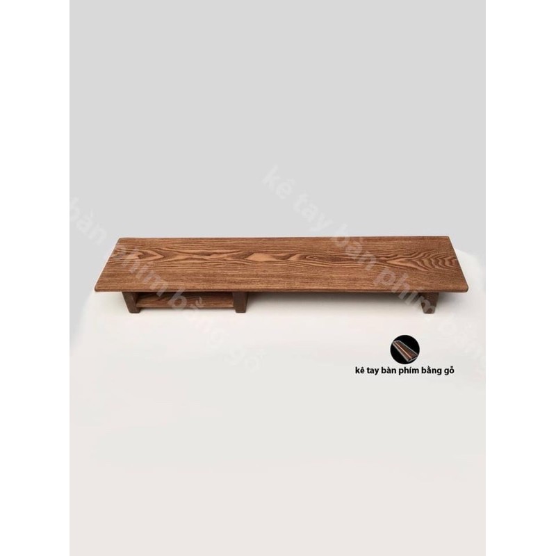 Kệ gỗ sồi để màn hình máy tính