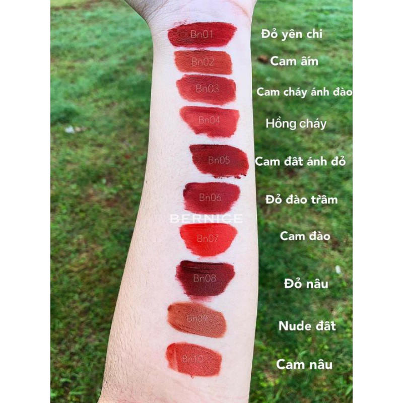 [15 MÀU] SON KEM BERNICE CHÍNH HÃNG | BigBuy360 - bigbuy360.vn