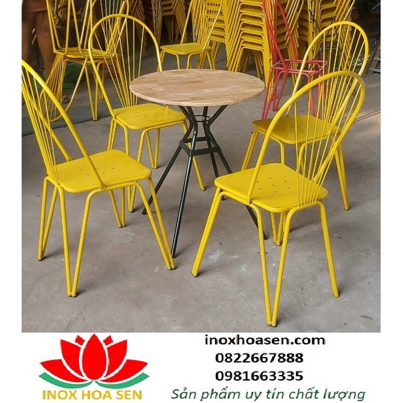 Ghế sắt tolix cho quán cafe,quán bar,nhà hàng