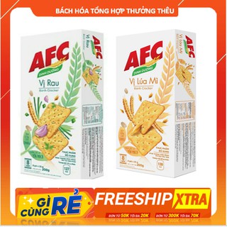 Bánh quy AFC lúa mì và vị rau hộp 8 gói