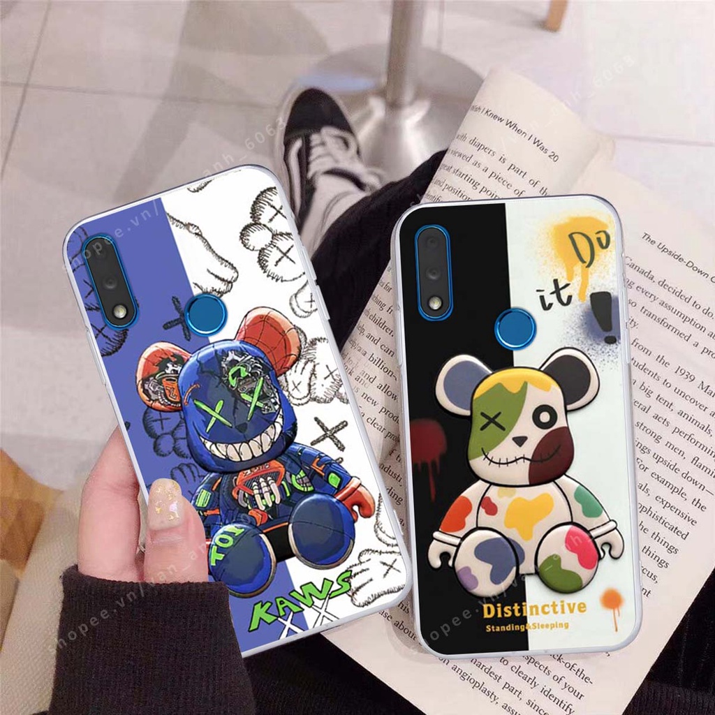 Ốp lưng Vsmart Star 3 / Star 4 / Star3 / Star4 hình kaws, bear brick, venom thời trang siêu ngầu