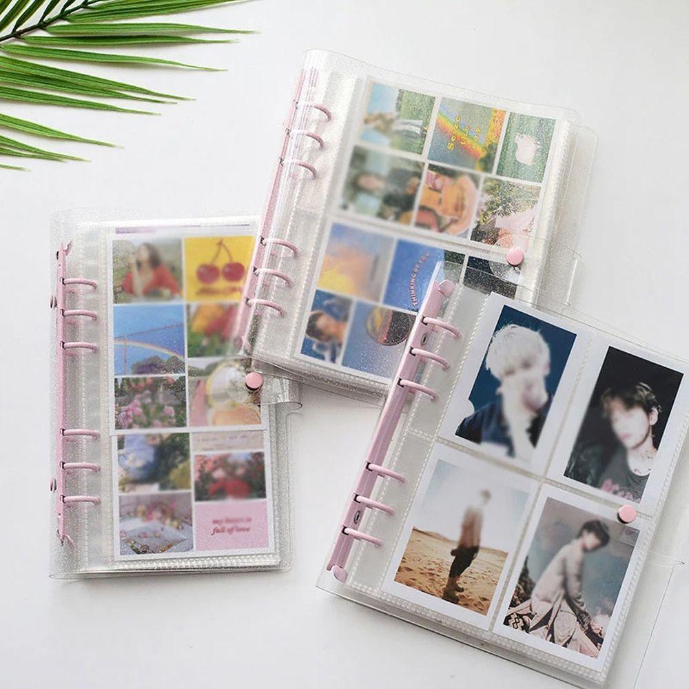 Album Đựng Ảnh / Thẻ Trong Suốt Tiện Dụng Giá Đỡ
