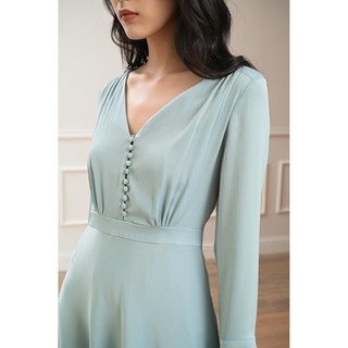 Váy đầm Jasmint MAIIMER xanh mint