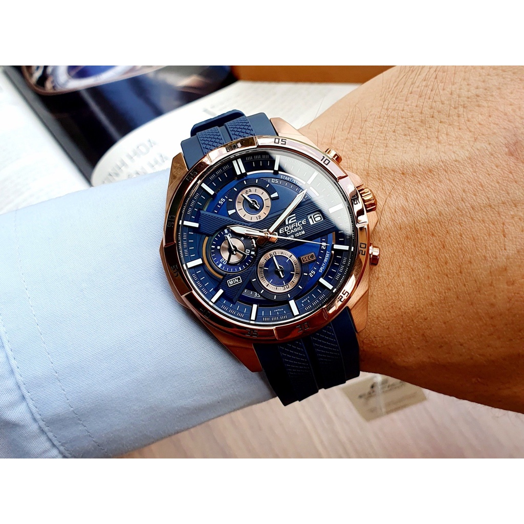 Đồng Hồ Nam Dây Nhựa Casio Edifice EFREFR-556PC-2AVUDF Chính Hãng EFR-556PC-2A
