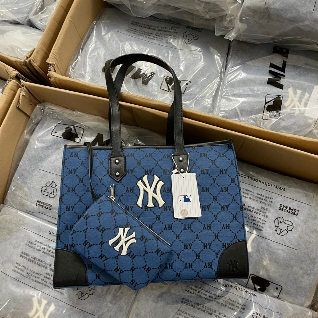 Túi xách nữ totle M.LB xuất NY set hai món size 39 đựng vừa laptop
