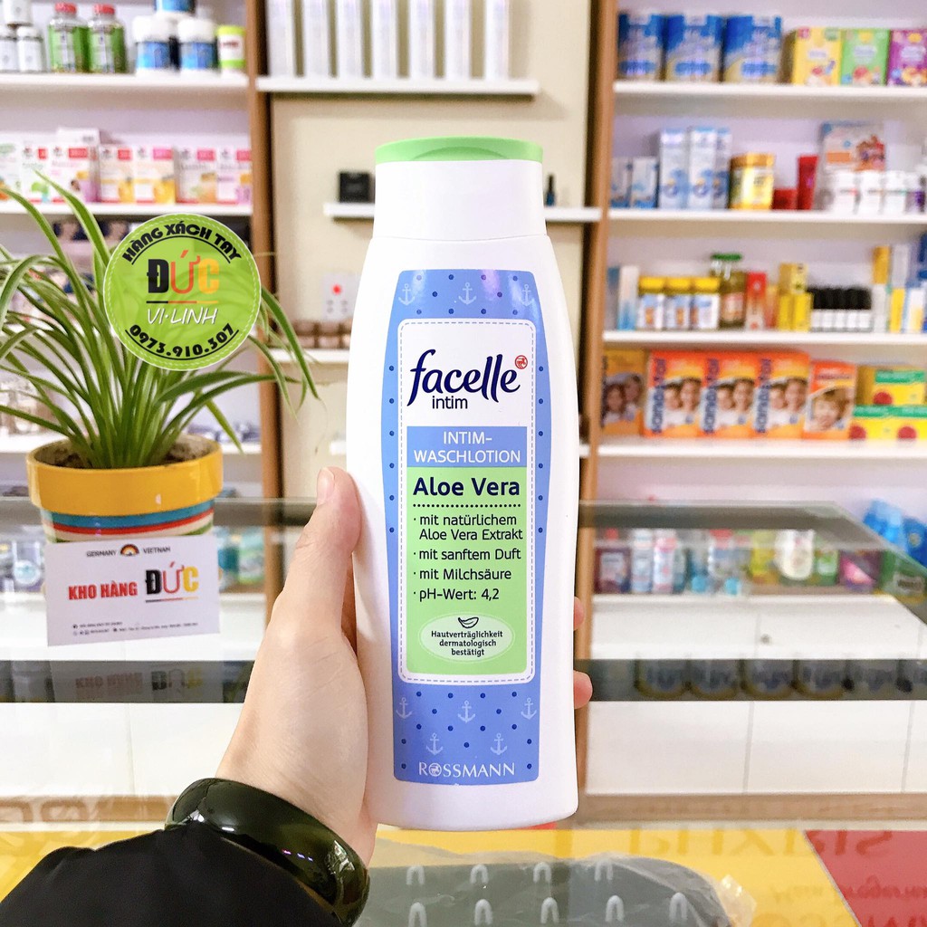 DUNG DỊCH VỆ SINH PHỤ NỮ FACELLE - 300ML
