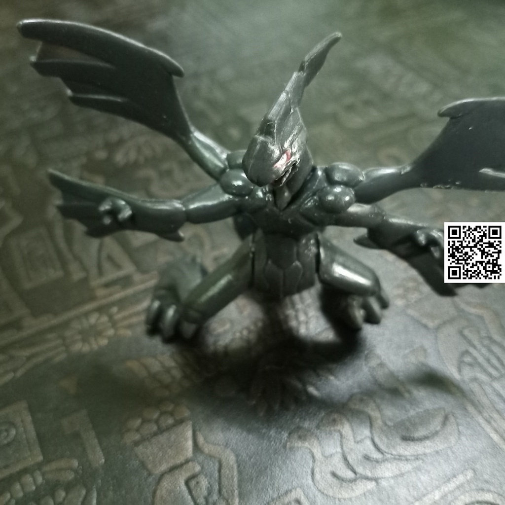 Mô hình Zekrom huyền thoại hoả tiển đen anime Pokemon bửu bối thần kỳ 1700 644 2
