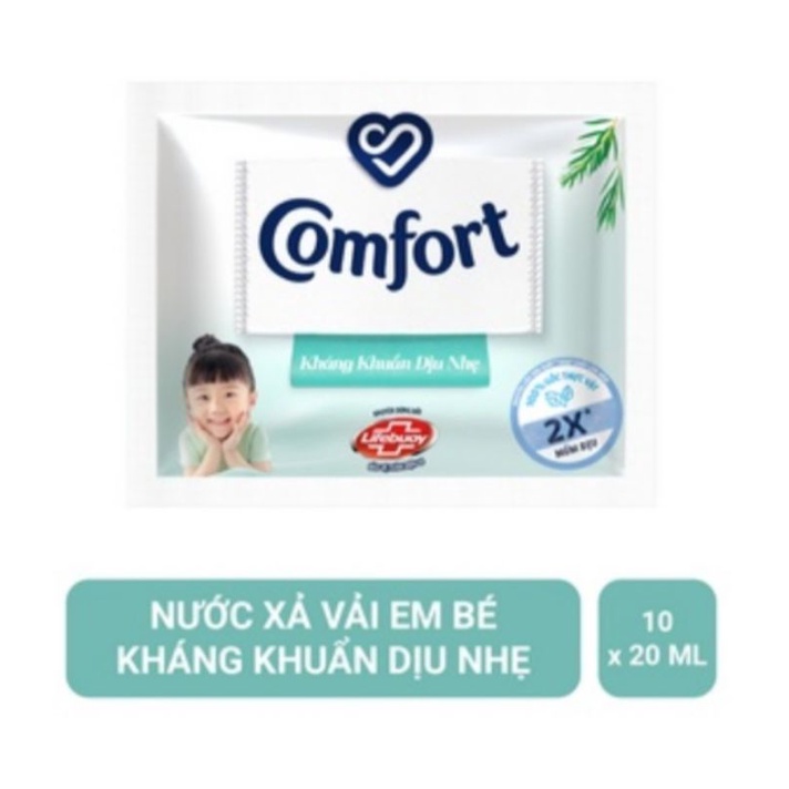 Nước xả vải comfort dây 10 gói x 20ml