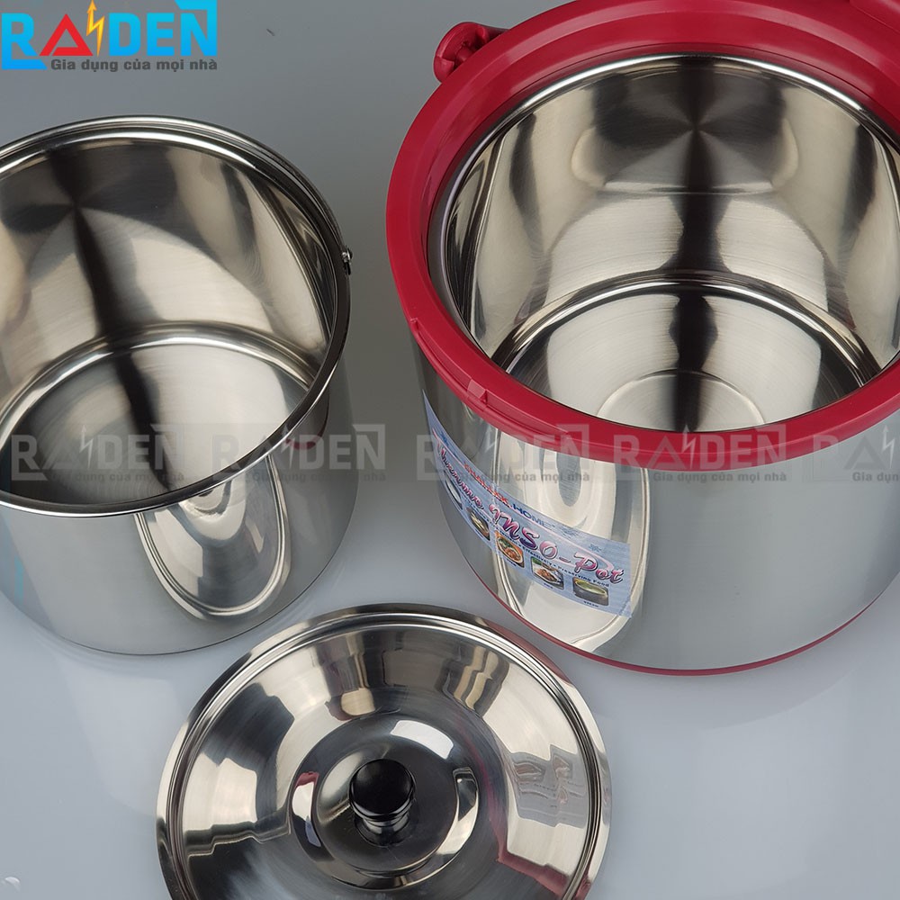 Nồi ủ inox Thermo 5Lít KHALUCK KL-710 ủ không dùng điện (Màu ngẫu nhiên)