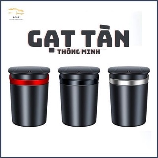 Gạt tàn thuốc lá thông minh, để trên xe oto, dễ dàng vệ sinh,hàng thiết kế, đèn led phát sáng