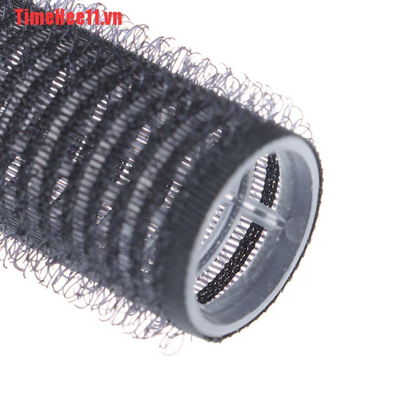 【TimeHee11】Black Self Grip Hair Rollers Hairdressing Curlers Professional Mul