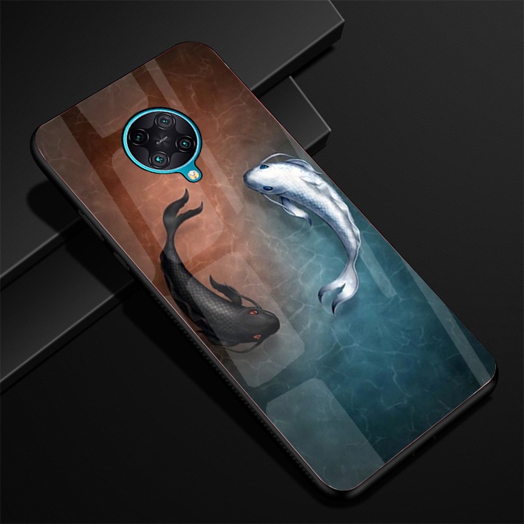 Ốp Lưng XIAOMI REMDI K30 PRO, K30 ULTRA, POCO F2 PRO mặt kính cường lực cao cấp thiết kế Độc Quyền