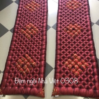 Đệm ngồi bệt gấm dài