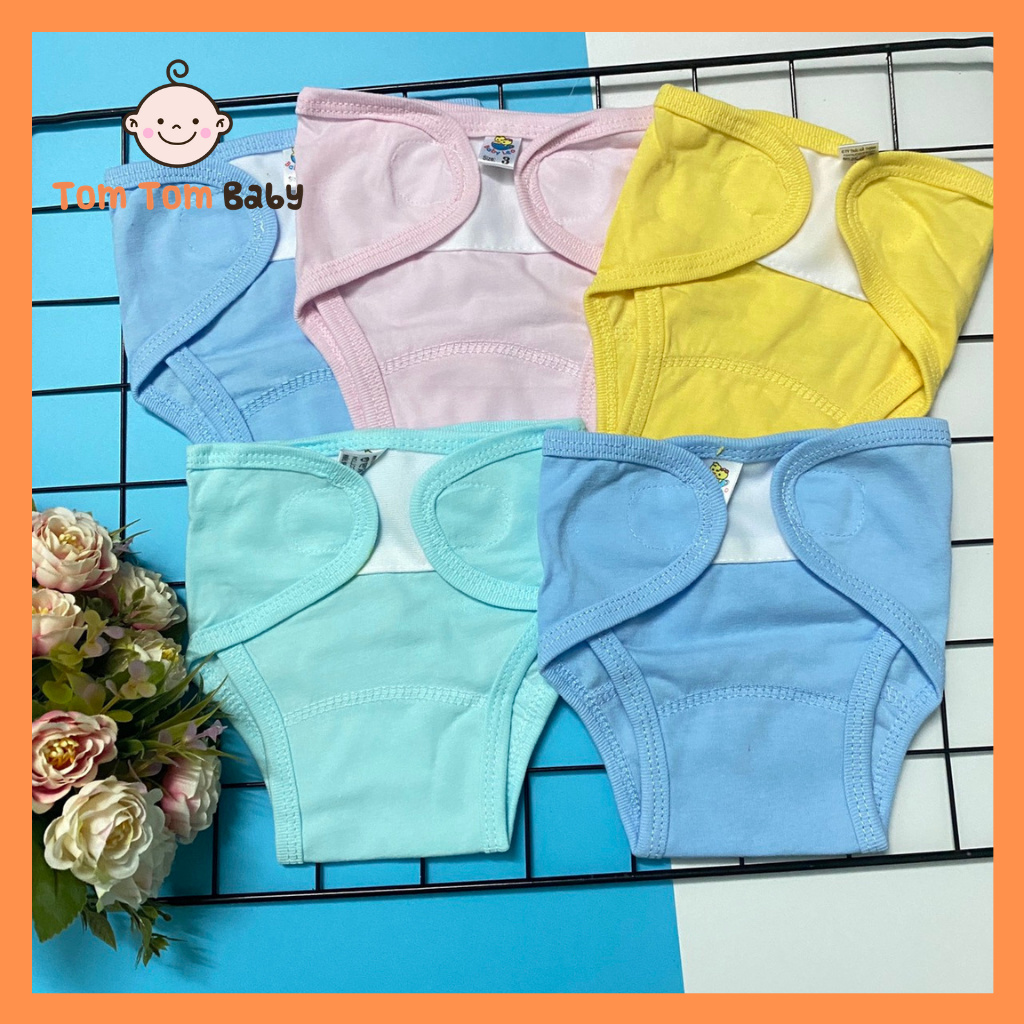 Tã vải ( 1 cái), tã dán sơ sinh cotton Thái Hà Thịnh | Size 1,2,3 cho bé từ sơ sinh - 8kg