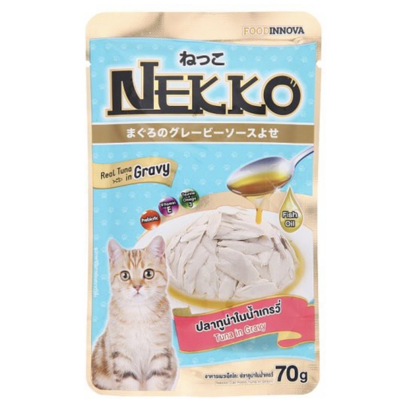 Pate mèo Nekko nhập Thái Lan  gói 70 gram ❤ FREESHIP ❤