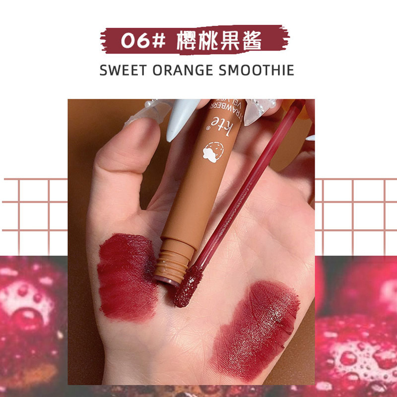 Son môi màu mịn thiết kế vỏ kiểu dáng thời trang dễ thương cho học sinh | BigBuy360 - bigbuy360.vn