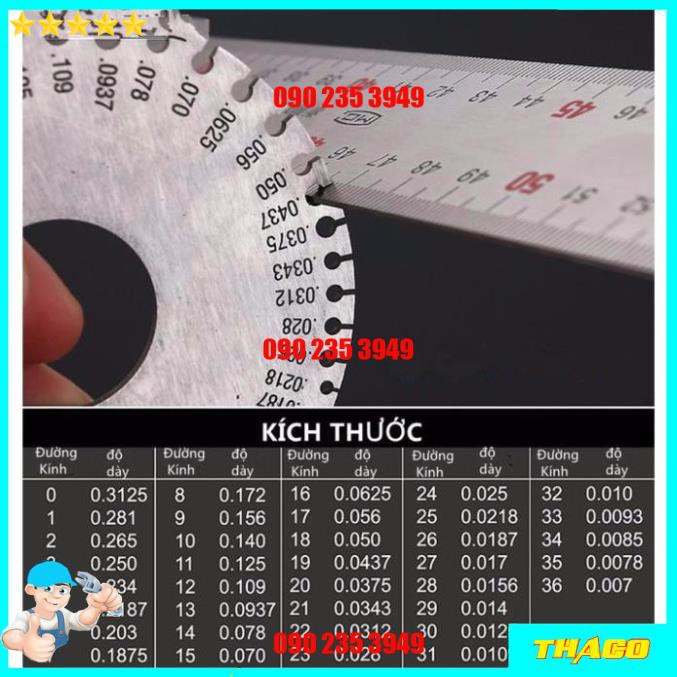 Thước Đo Độ Dày ĐO Đường Kính Nhanh QE166