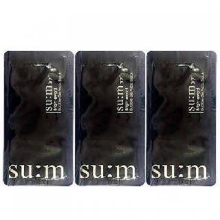 Combo 10 mặt nạ thải độc da su:m 37 bright award bubble-de mask black 4ml