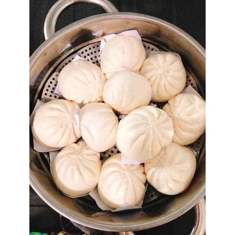 Bánh Bao Chay Phú Hưng Túi 40 Chiếc, Bánh Bao Hấp, Chiên Chế Biến Vô Cùng Tiện Lợi, An Toàn Vệ Sinh Thực Phẩm