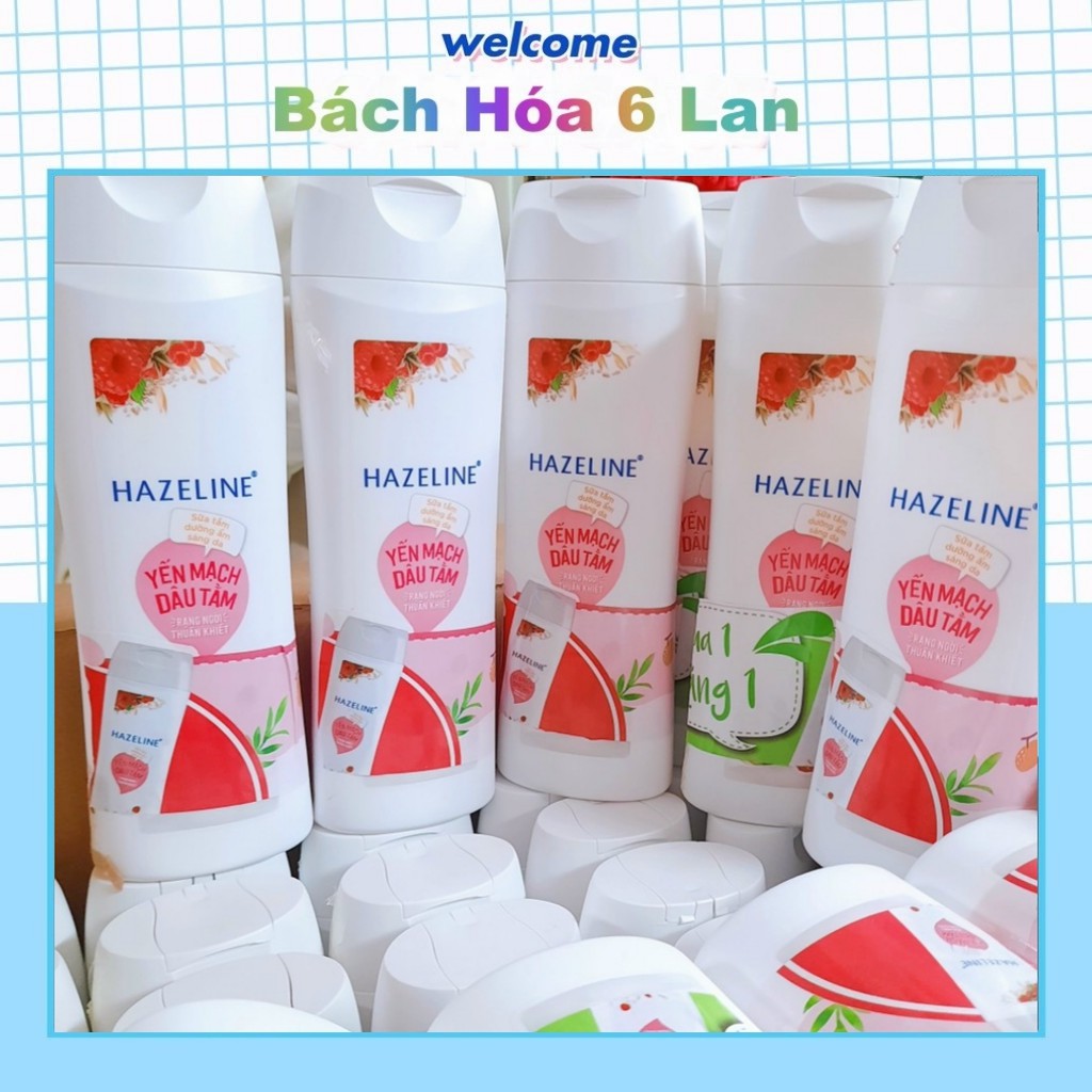 Sữa tắm dưỡng da trắng sáng Hazeline Chai 300ml Hàng Khuyến Mãi | BigBuy360 - bigbuy360.vn