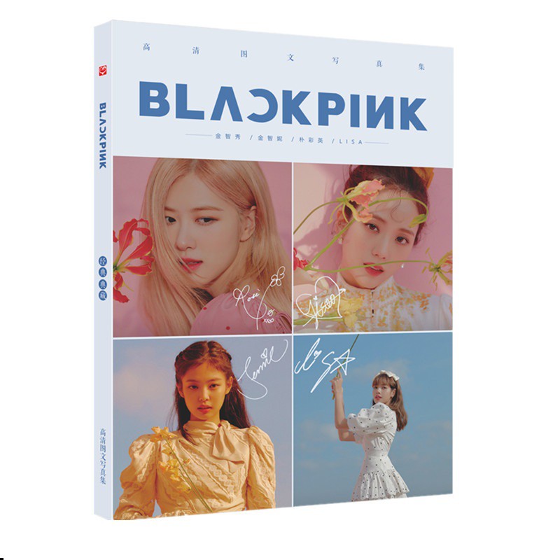 Album ảnh Photobook Blackpink Thanh xuân có bạn kèm chữ kí