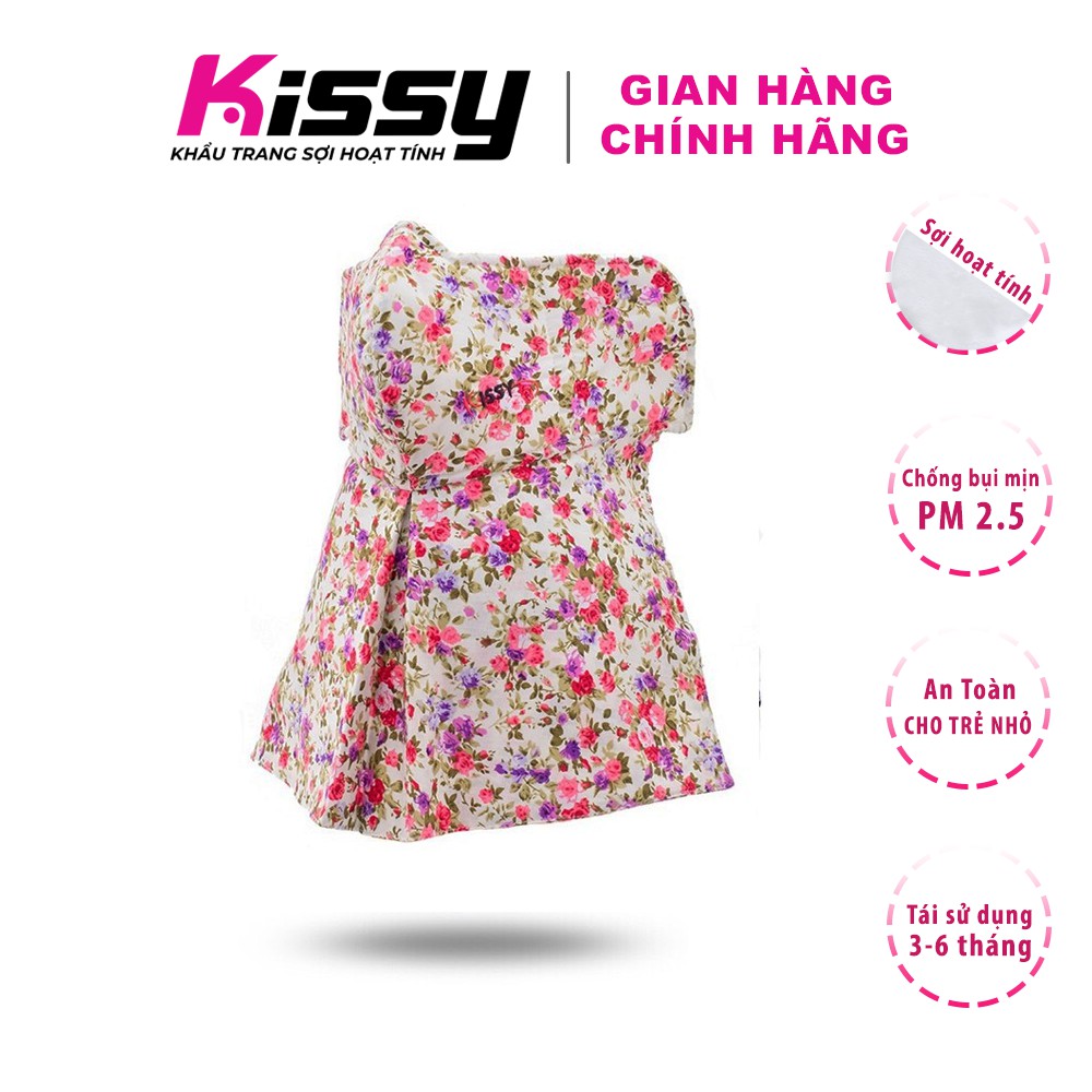 Khẩu trang Kissy che cổ cho phụ nữ chống nắng và bụi mịn hiệu quả, giao đúng mẫu