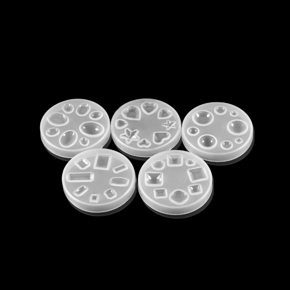 Khuôn silicone ST.KUNKKA làm trang sức phụ kiện đa giác DIY handmade