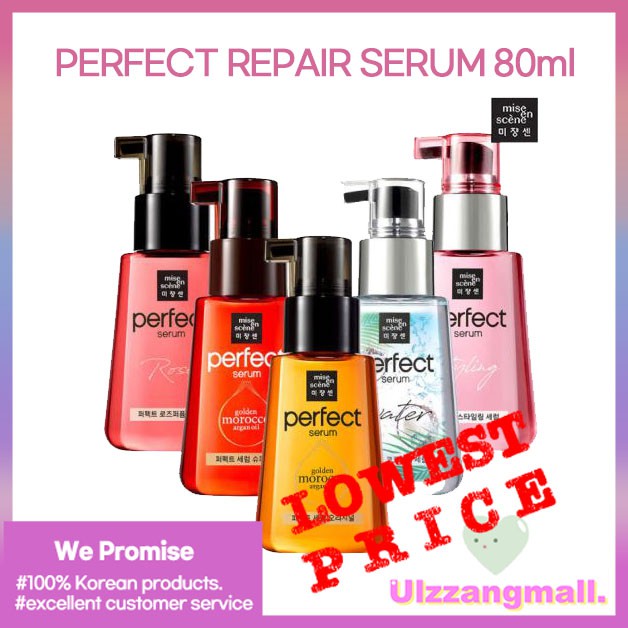 [MISEENSCENE] Tinh chất phục hồi nuôi dưỡng tóc 80ml 5 loại | BigBuy360 - bigbuy360.vn