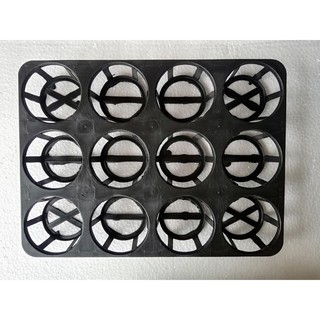 Set 5 khay nhựa 12 lỗ để lan Hồ Điệp, Dendro, chậu cảnh