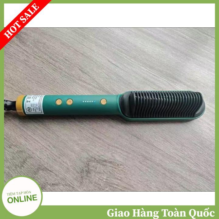 【FREESHIP】Lược điện - ❤️❤️❤️Lược Duỗi Thẳng Tóc 2 In 1 Công Cụ Tạo Kiểu Chải Tóc, Máy Ép Duỗi Tóc Thẳng