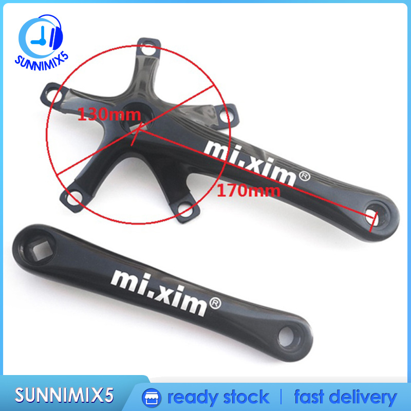 Cánh Tay Quay 170mm 130mm BCD 8 / 9 / 10 Tốc Độ Cho Xe Đạp Địa Hình MTB