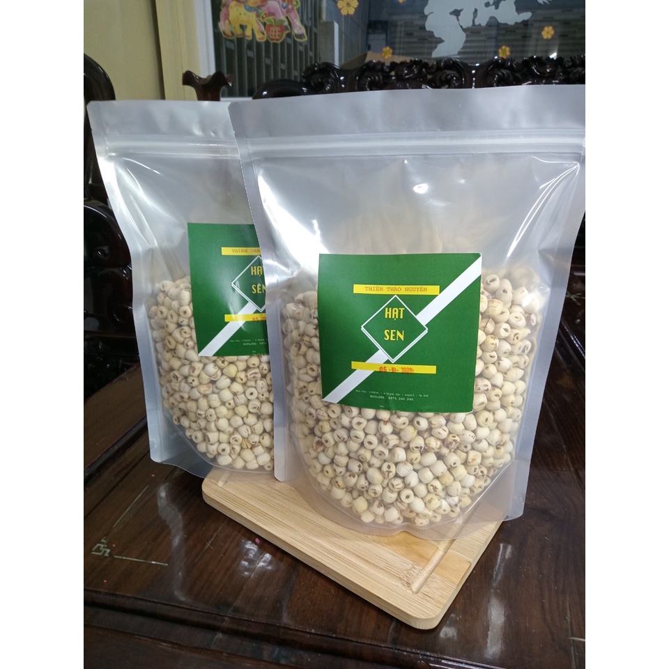 Hạt sen khô cao cấp hàng bao bùi bở, mốc, cũ (hình ảnh sp 100% của shop) túi 100 gr - 200 gr - 300 gr