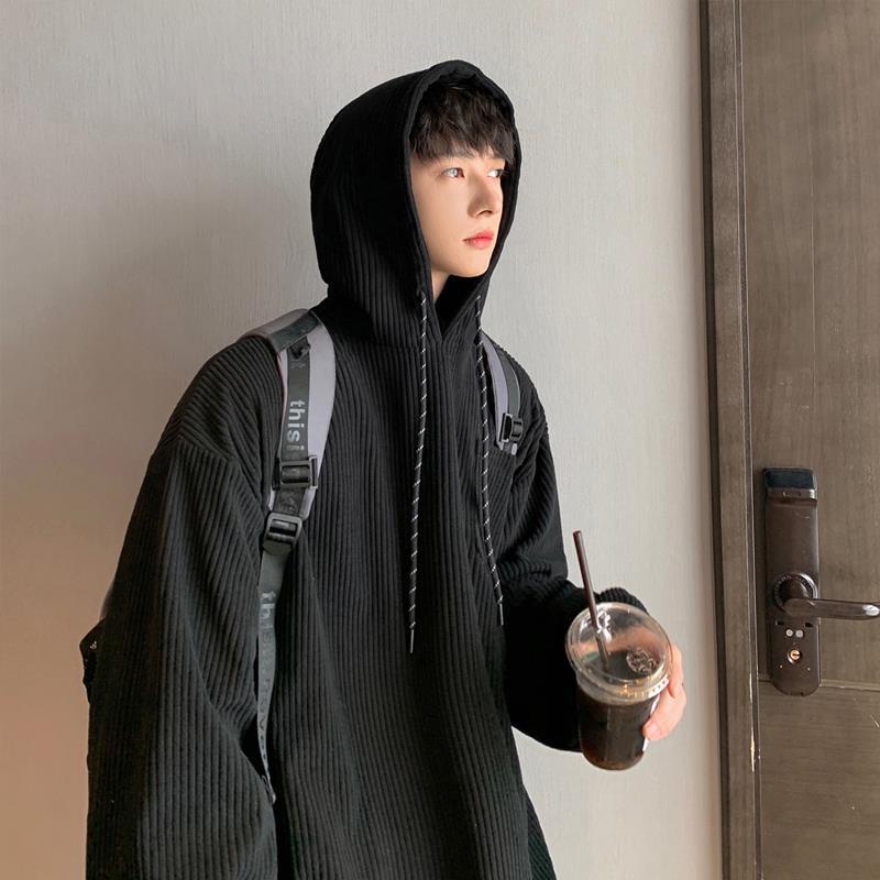 Áo Hoodie Dáng Rộng Phong Cách Retro Nhật Bản Cho Nam Fru167