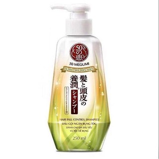 [ mẫu mới ] Dầu gội Megumi ngăn rụng tóc 250ml