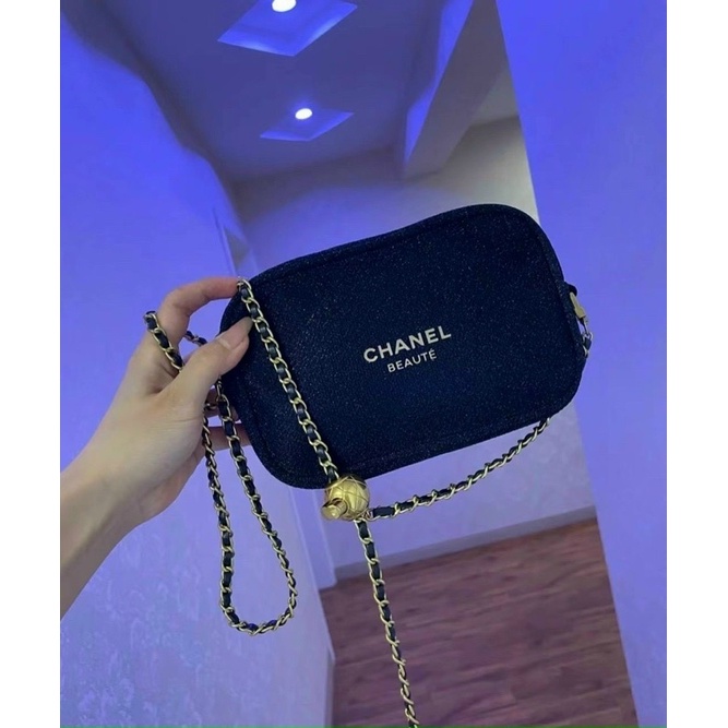 ♥️ Túi Cha. nel Gift  perfume phối dây phụ kiện size 20cm