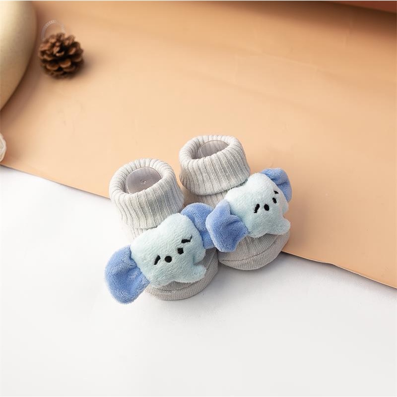 Tất thú cao cổ cho bé từ 0 - 36 tháng dày dặn đáng yêu giữ ấm tốt hàng quảng châu xịn