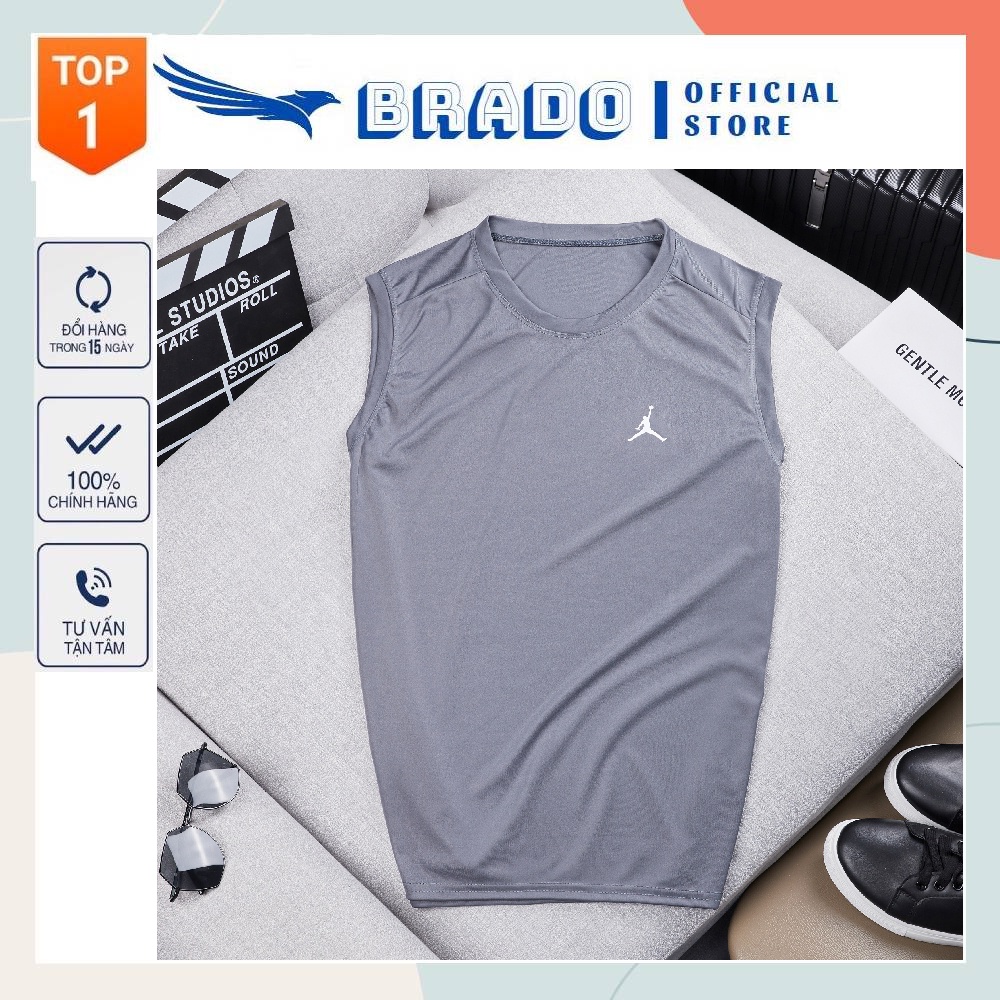 Áo ba lỗ nam, áo sát nách nam 𝐉𝐎𝐑 𝐃𝐀𝐍 chất vải thể thao siêu mát, mềm mịn, co giãn, thấm hút mồ hôi tốt