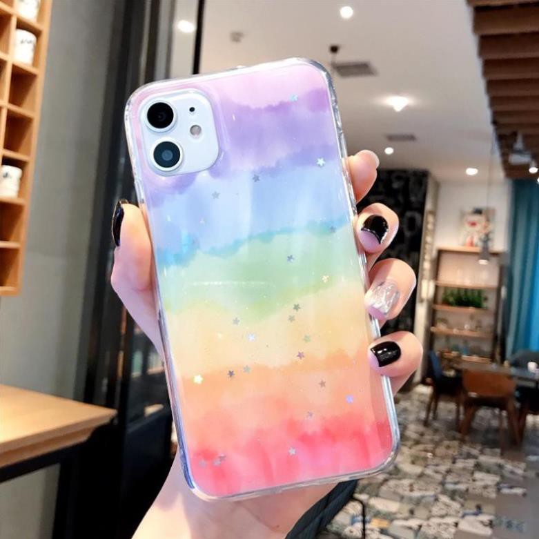 Ốp lưng iphone Rainbow 5/5s/6/6plus/6s/6s plus/6/7/7plus/8/8plus/x/xs/xs max/11/11 pro/11 promax/samsung