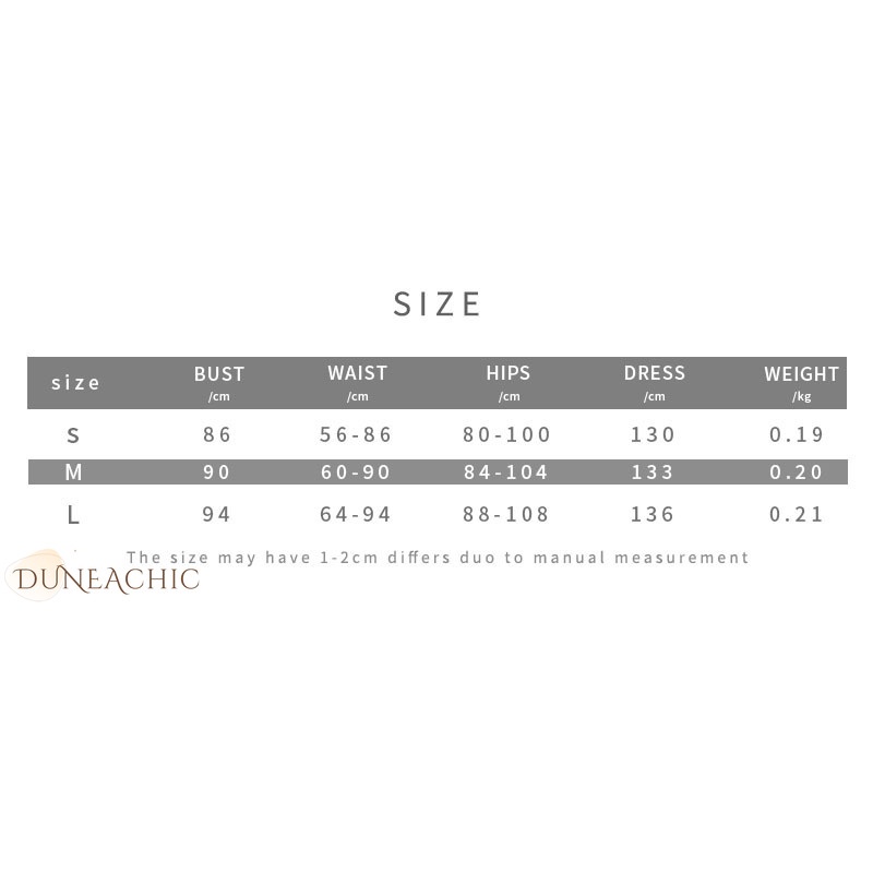 DUNEA Đầm maxi xẻ tà hở lưng gợi cảm dành cho nữ