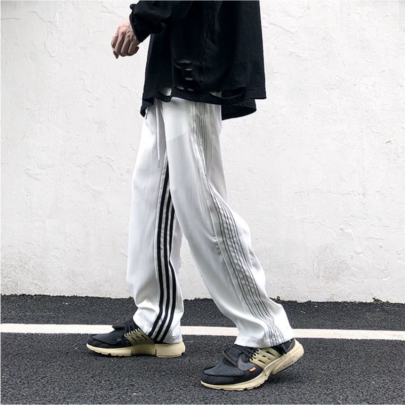 Quần ống rộng phong cách hip hop thời trang đường phố cho nam size S-3XL